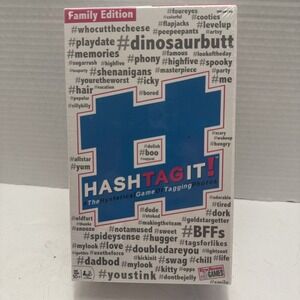 NEW HashTagIt! Hysterical Game of Tagging Photos SEALED Family Edition